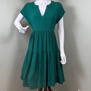 Calvin Klein Green Midi Dress
